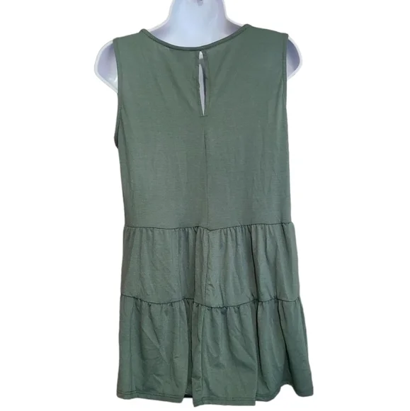 LULAROE green swing tank blouse XS - Picture 2 of 8